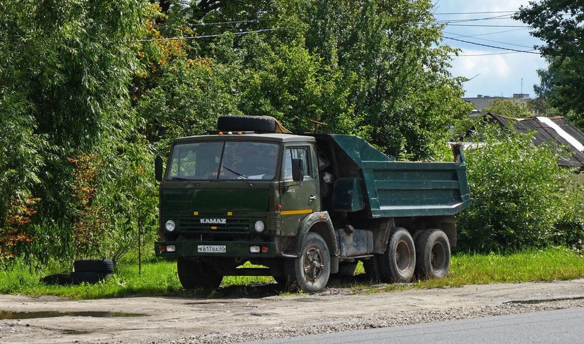 Калужская область, № К 617 ВА 40 — КамАЗ-5511