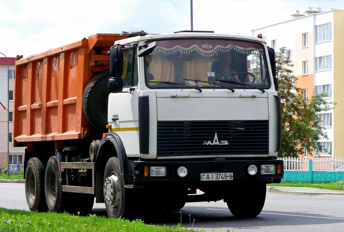 Могилёвская область, № АІ 3749-6 — МАЗ-5516 (общая модель)