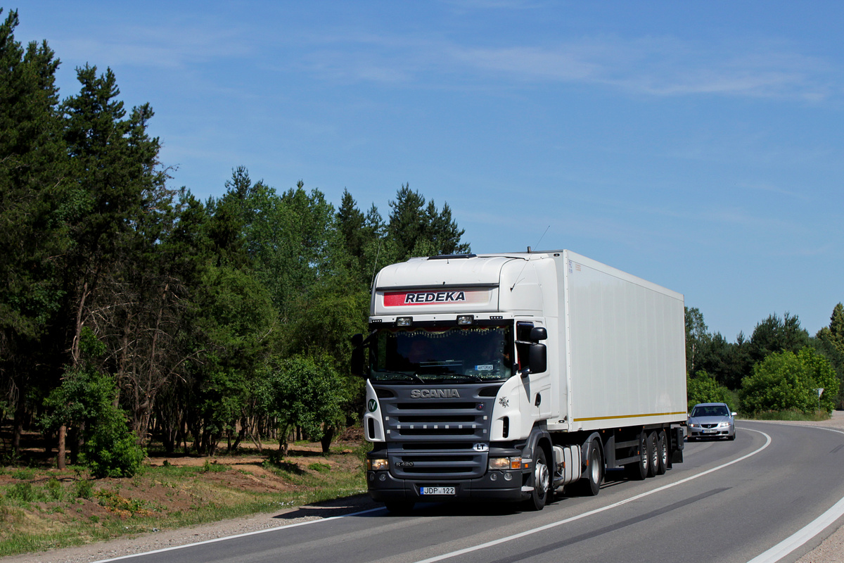 Литва, № JDP 122 — Scania ('2004) R420