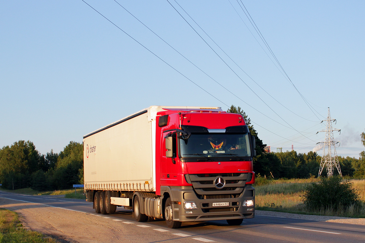 Смоленская область, № А 446 КУ 67 — Mercedes-Benz Actros '09 1844 [Z9M]