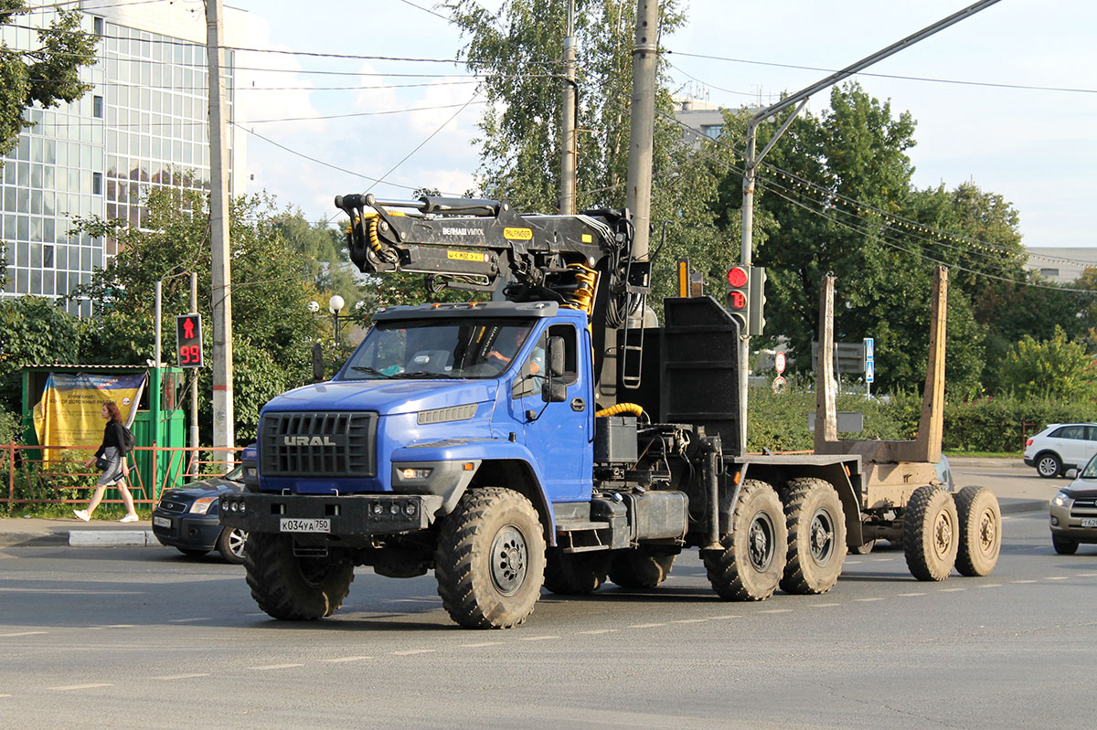 Московская область, № К 034 УА 750 — Урал NEXT (общая модель)