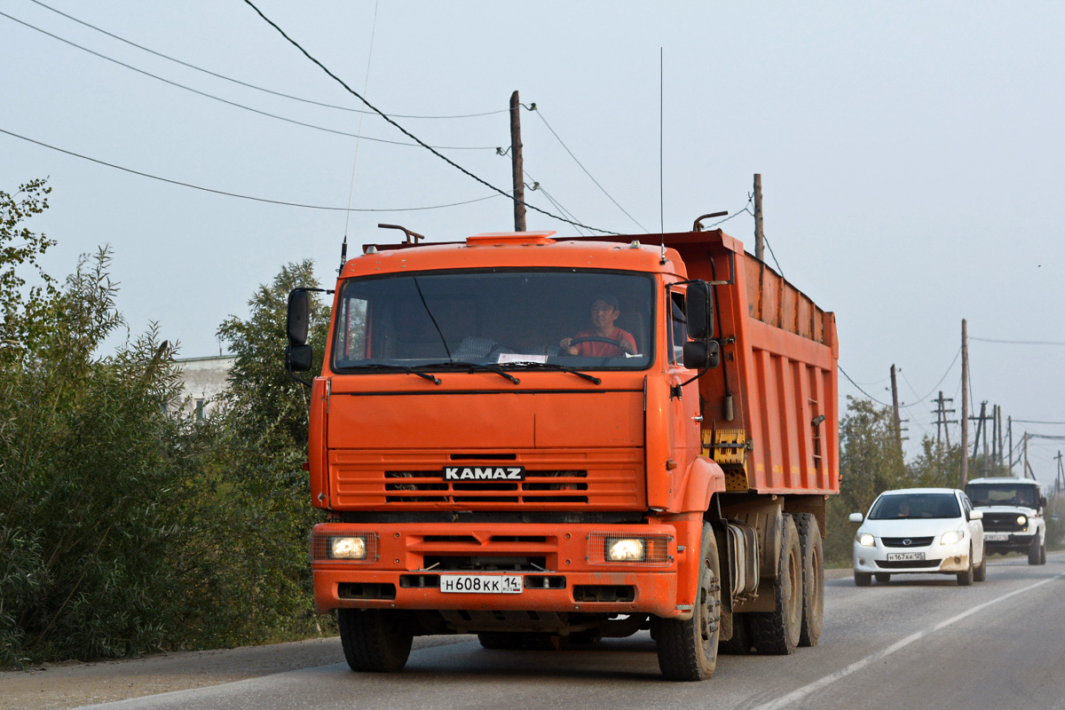 Саха (Якутия), № Н 608 КК 14 — КамАЗ-6520 [652000]