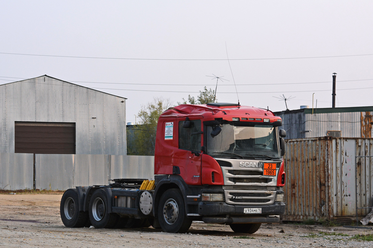 Саха (Якутия), № А 934 МВ 14 — Scania ('2011) P440
