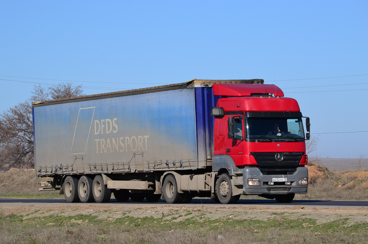 Ульяновская область, № В 232 РК 73 — Mercedes-Benz Axor 1835