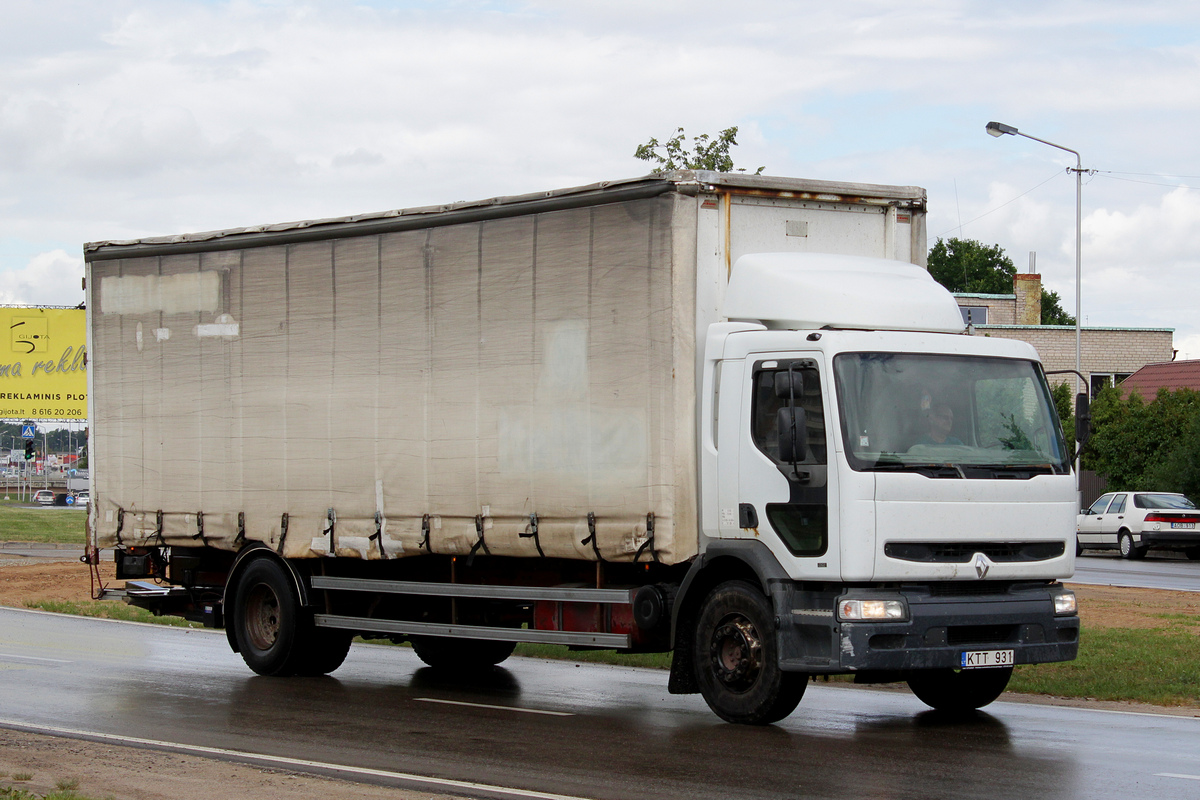 Литва, № KTT 931 — Renault Premium ('1996)