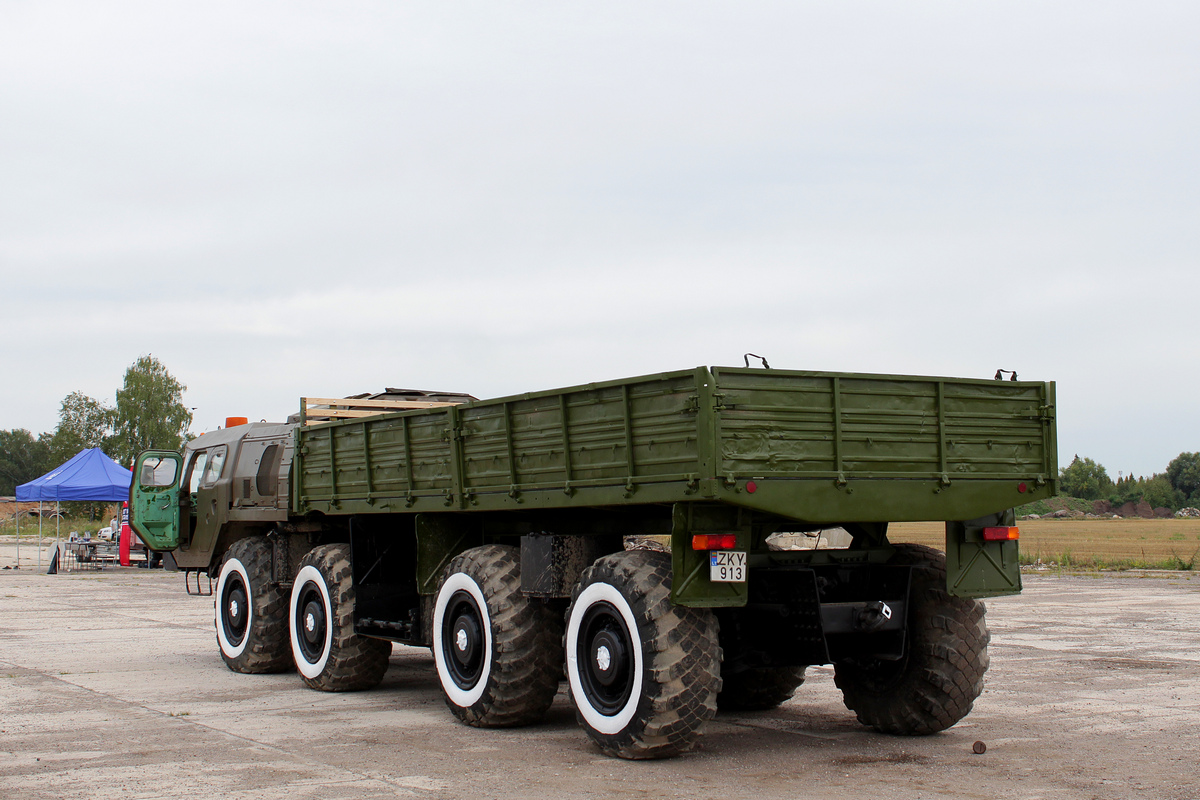 Литва, № ZKY 913 — МАЗ-7313; Литва — Old Truck Show 2019