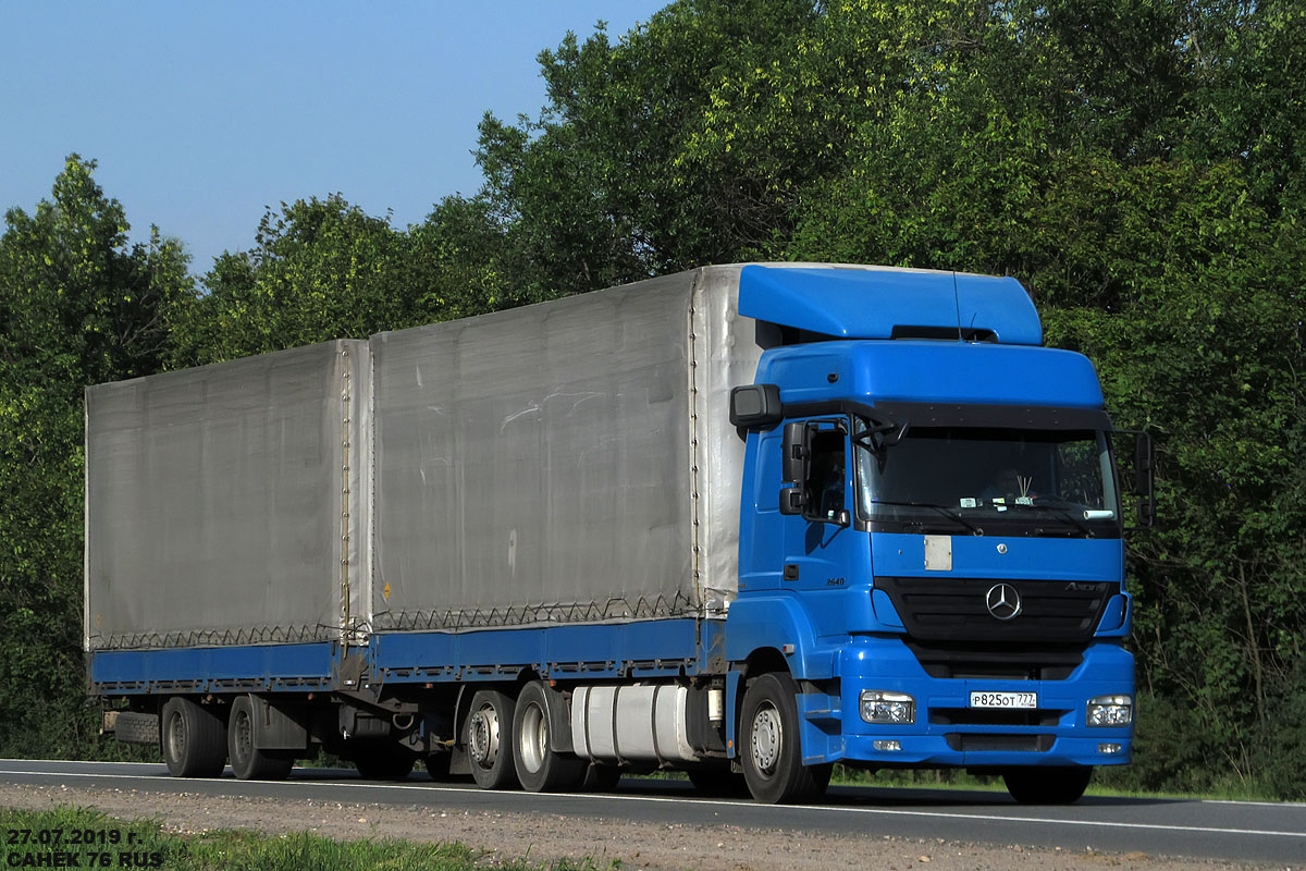 Москва, № Р 825 ОТ 777 — Mercedes-Benz Axor (общ.м)