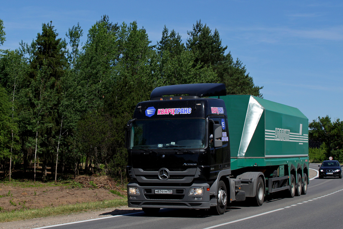 Москва, № М 874 ТМ 750 — Mercedes-Benz Actros ('2009) 1844