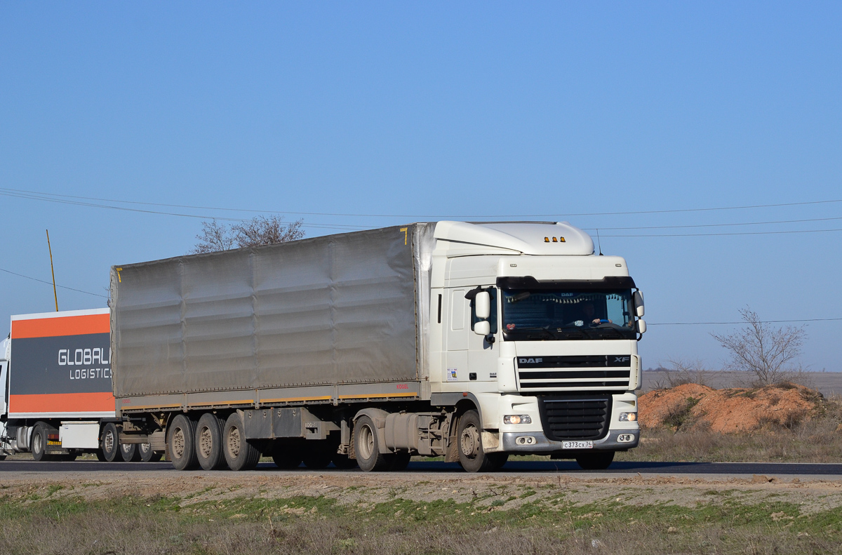 Волгоградская область, № С 373 СХ 34 — DAF XF105 FT