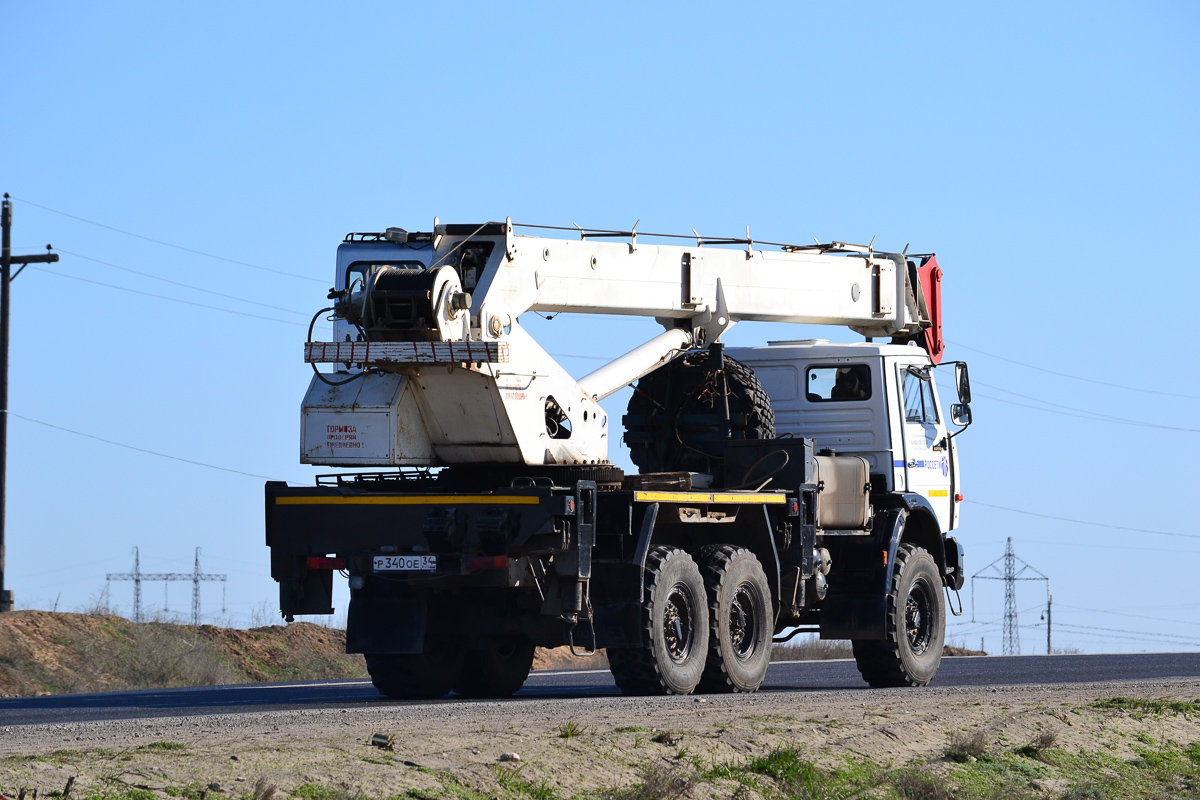 Волгоградская область, № Р 340 ОЕ 34 — КамАЗ-43118-15 [43118R]