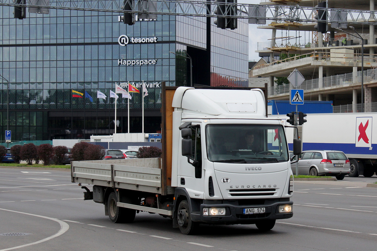 Литва, № ANG 574 — IVECO EuroCargo ('2002)