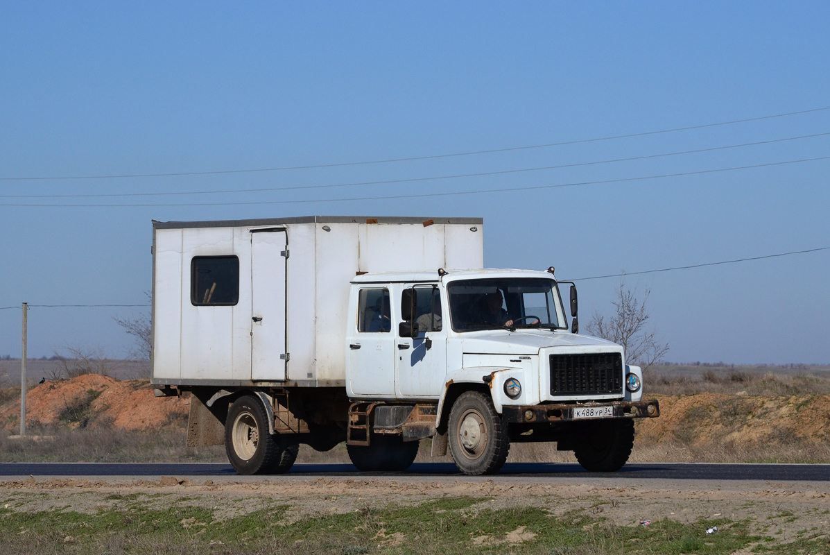 Волгоградская область, № К 488 УР 34 — ГАЗ-3309