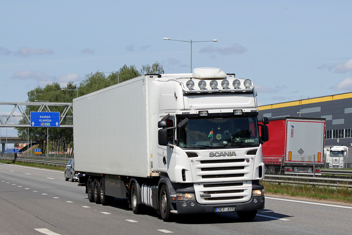 Литва, № DEF 515 — Scania ('2004) R500 Литва, № DEF 515 — Scania ('2004) R500