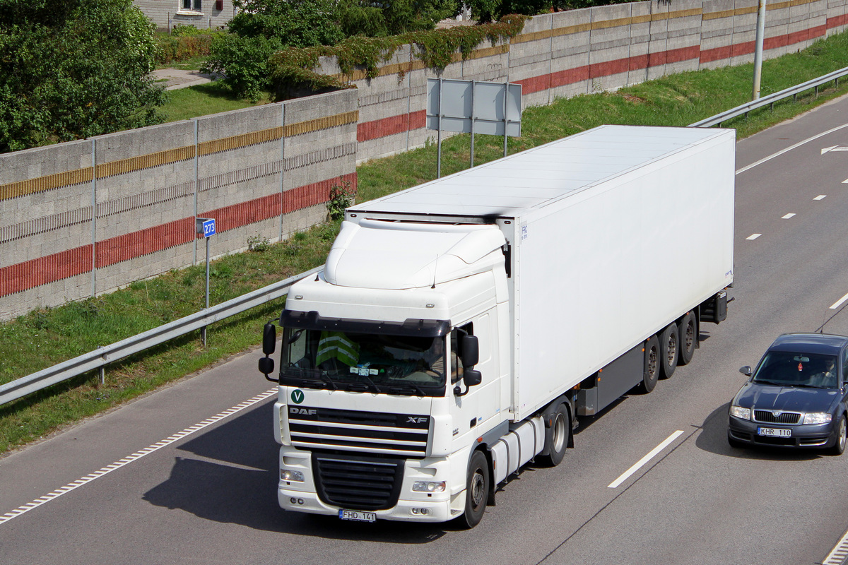 Литва, № FHD 141 — DAF XF105 FT Литва, № FHD 141 — DAF XF105 FT