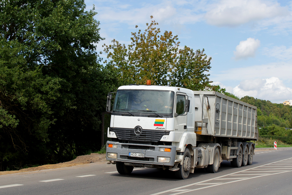 Литва, № HCD 486 — Mercedes-Benz Axor 1840