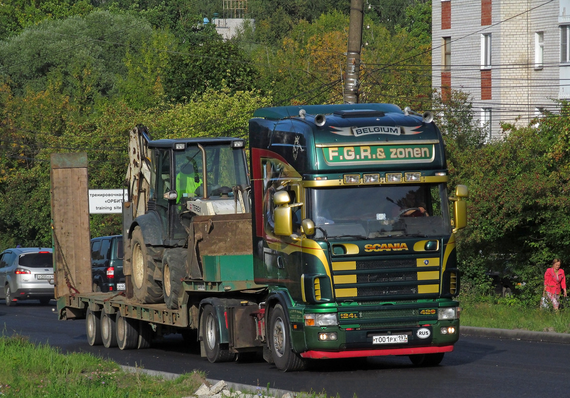 Калужская область, № Т 001 РХ 197 — Scania ('1996) R124L