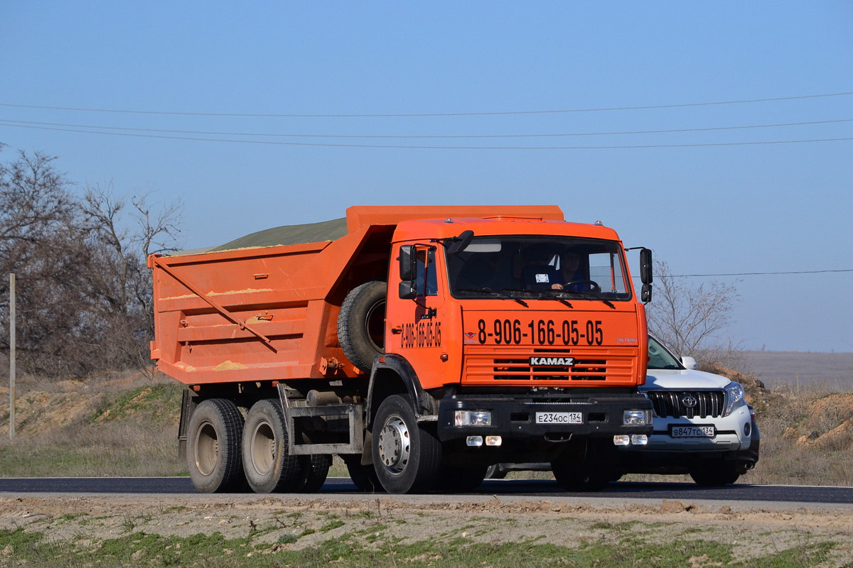 Волгоградская область, № Е 234 ОС 134 — КамАЗ-55111-15 [55111R]