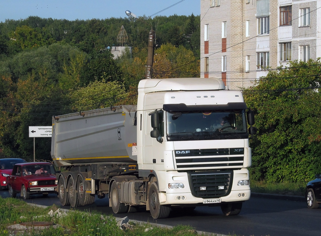 Калужская область, № О 944 НУ 40 — DAF XF105 FT