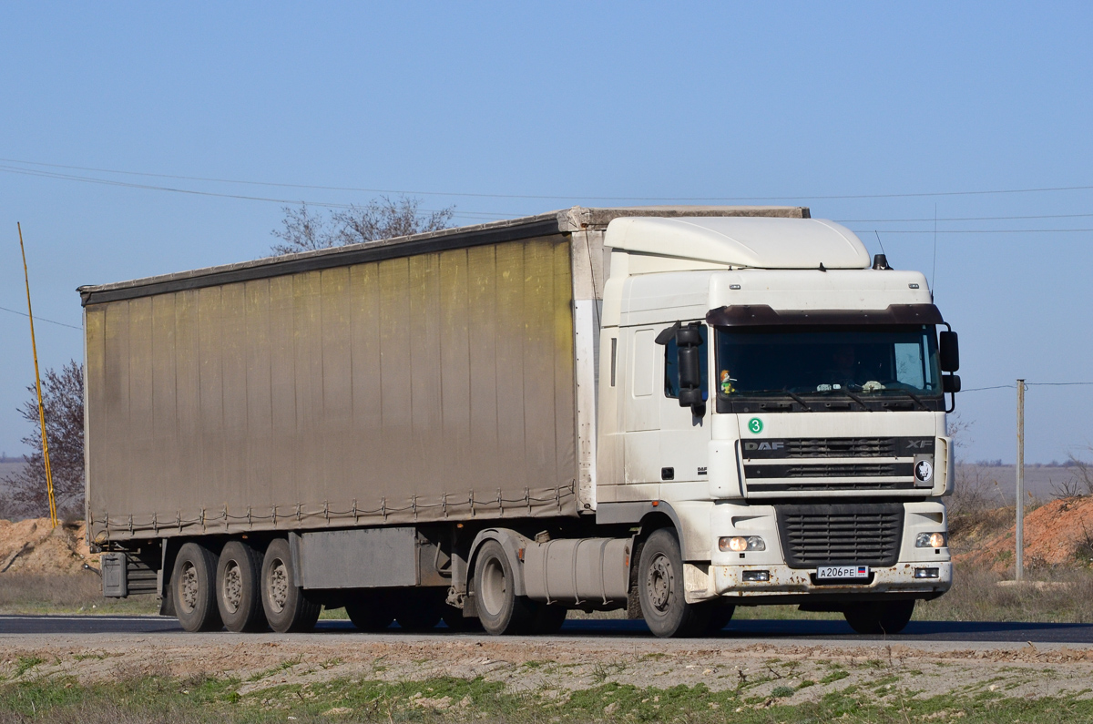 Донецкая область, № А 206 РЕ — DAF XF95 FT