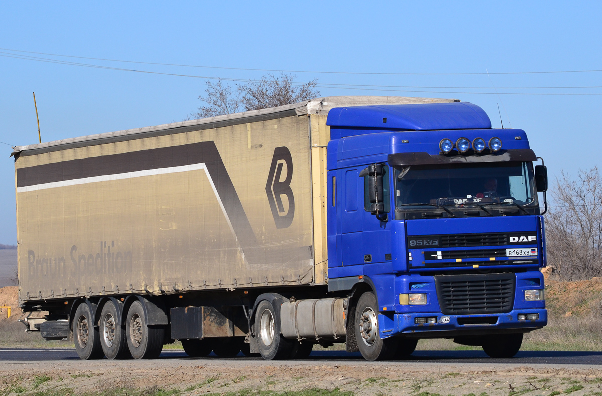 Донецкая область, № В 168 ХВ — DAF 95XF FT