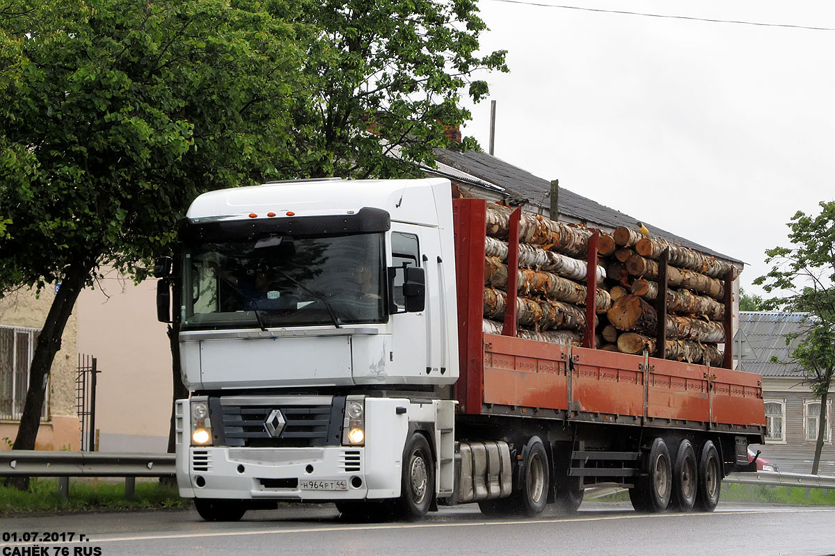 Костромская область, № Н 964 РТ 44 — Renault Magnum ('2008)