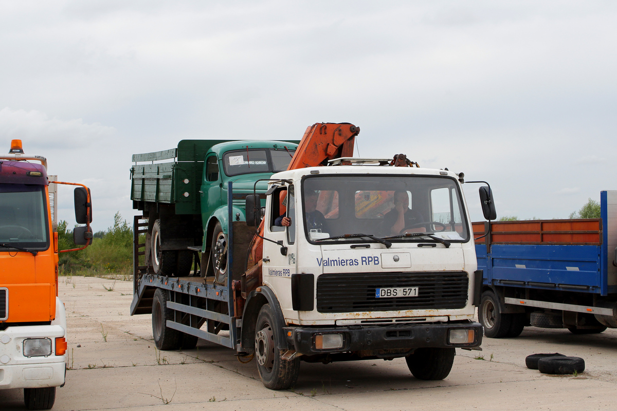 Литва, № DBS 571 — Mercedes-Benz NG 1617; Литва — Old Truck Show 2019