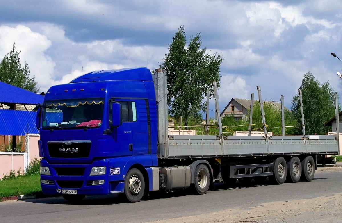 Могилёвская область, № АЕ 2293-6 — MAN TGX ('2007) 18.440