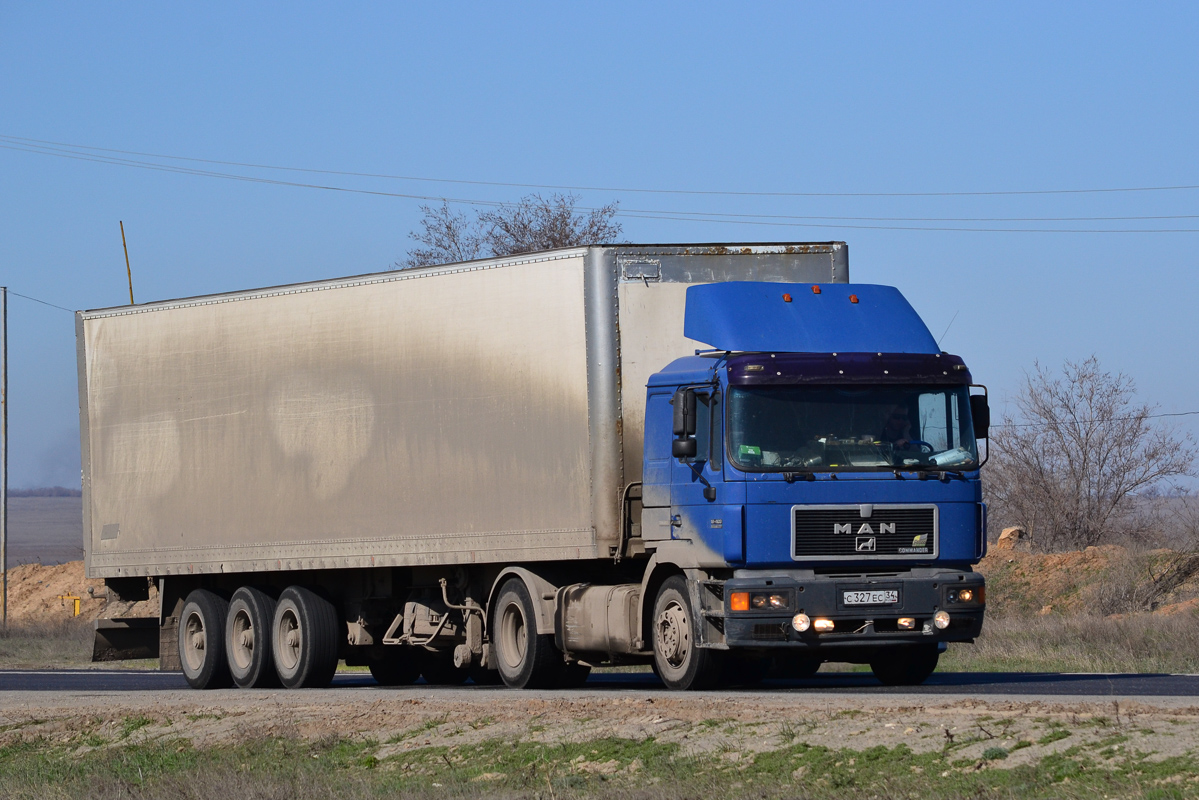 Волгоградская область, № С 327 ЕС 34 — MAN F2000 19.xxx (общая)