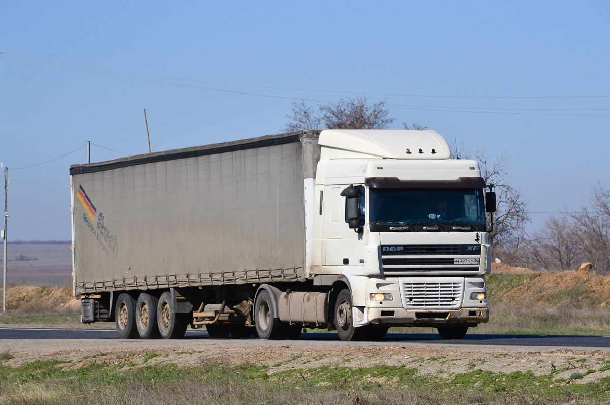 Волгоградская область, № М 997 УС 34 — DAF XF95 FT