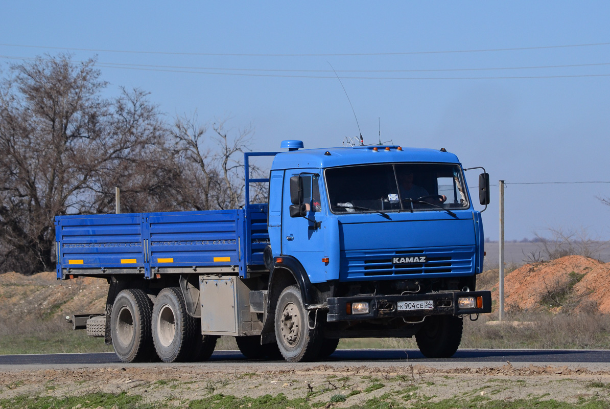 Волгоградская область, № К 904 СЕ 34 — КамАЗ-53215 [532150]