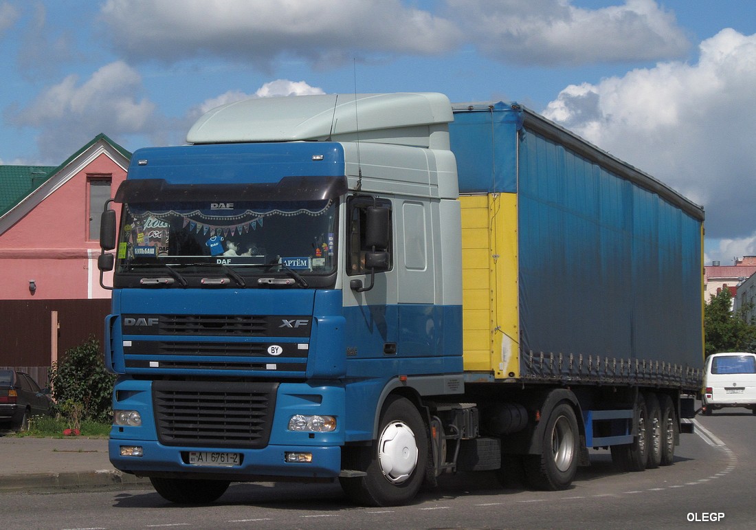 Витебская область, № АІ 6761-2 — DAF XF95 FT