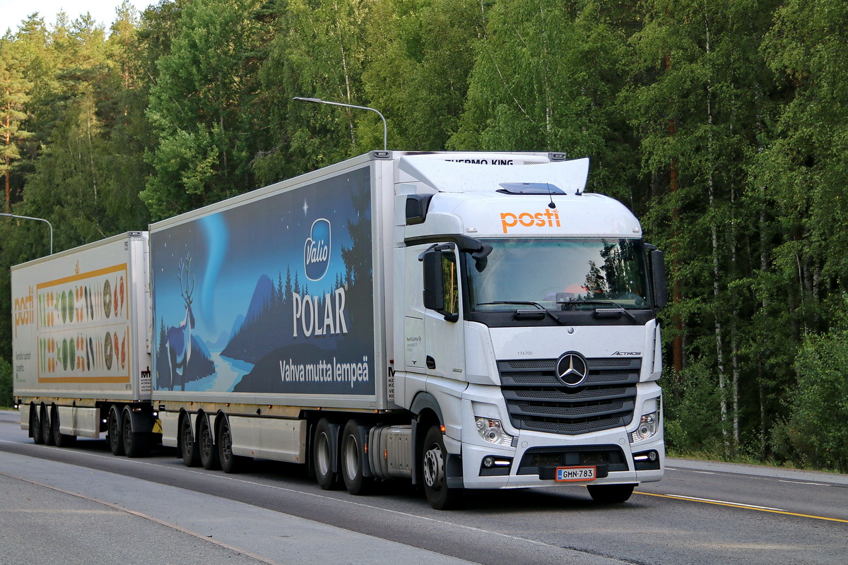 Финляндия, № GMN-783 — Mercedes-Benz Actros ('2011)