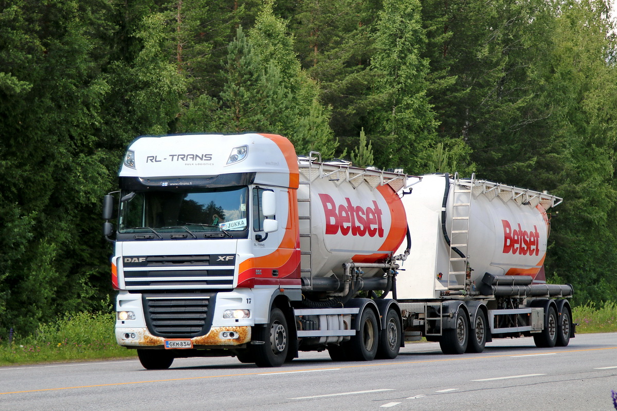 Финляндия, № 17 — DAF XF105 FAR