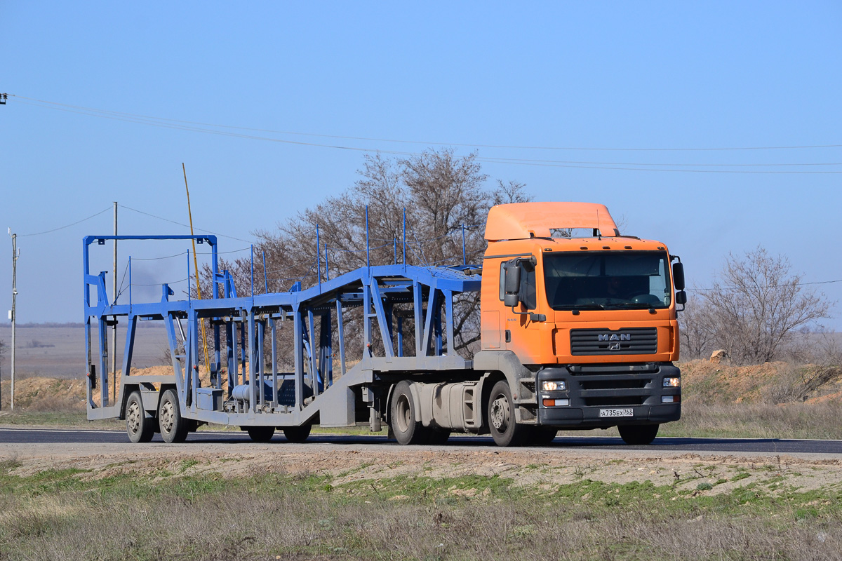 Самарская область, № А 735 ЕХ 763 — MAN TGA 18.350