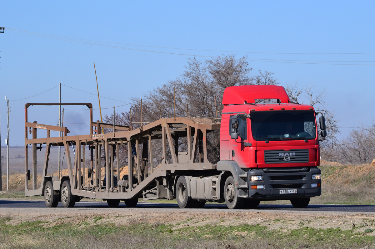 Самарская область, № А 658 ЕХ 763 — MAN TGA 18.350