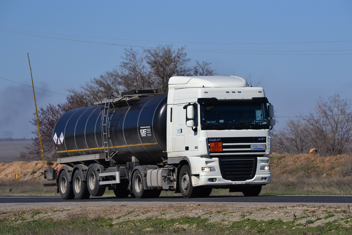 Самарская область, № Х 656 ТР 163 — DAF XF105 FT