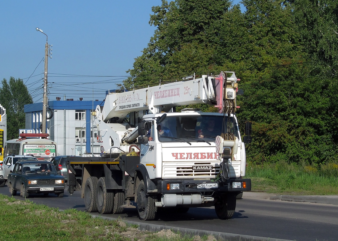 Калужская область, № Н 961 ХМ 40 — КамАЗ-65115-62