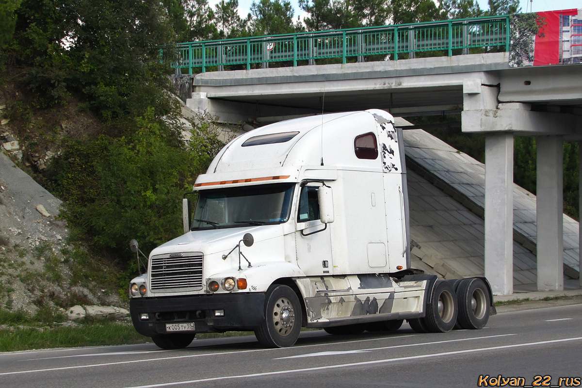 Омская область, № К 005 ТУ 55 — Freightliner Century Class