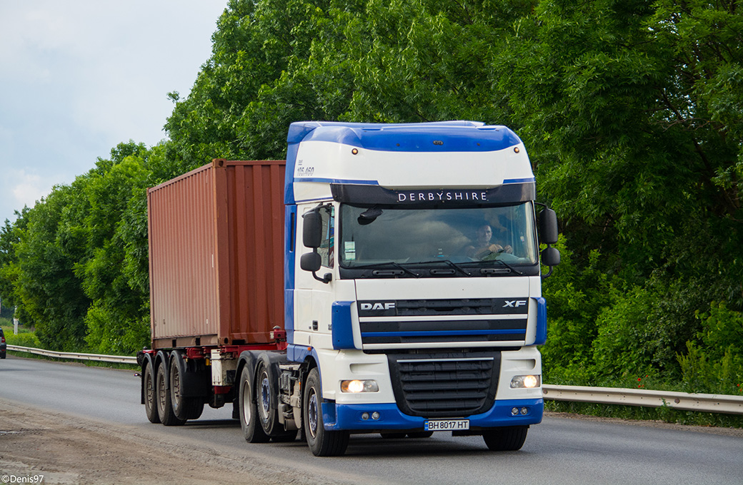 Одесская область, № ВН 8017 НТ — DAF XF105 FTG