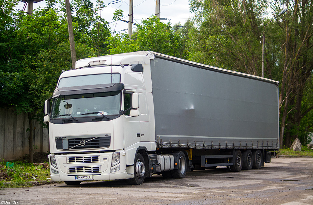 Ровненская область, № ВК 4912 СЕ — Volvo ('2008) FH.460