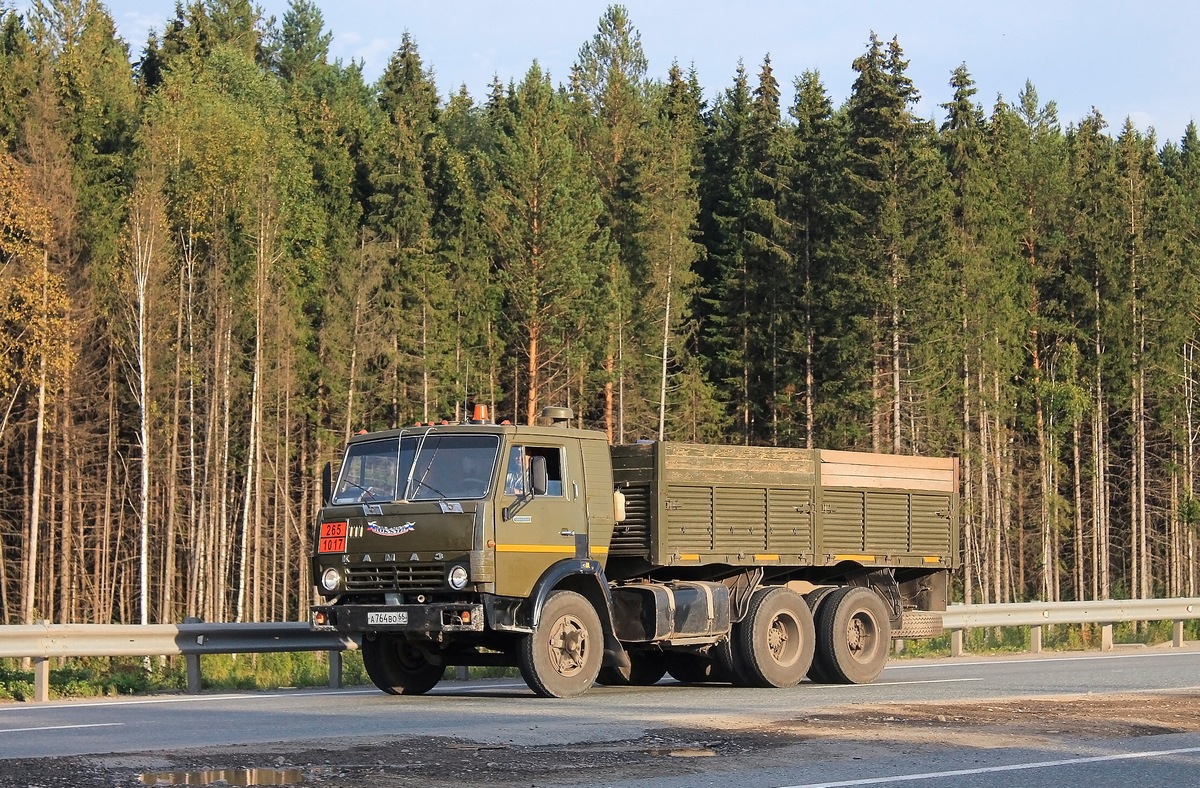 Свердловская область, № А 764 ВО 66 — КамАЗ-5320