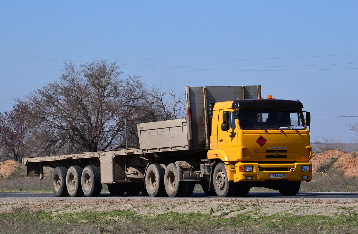 Волгоградская область, № С 676 ХА 34 — КамАЗ-65116-N3