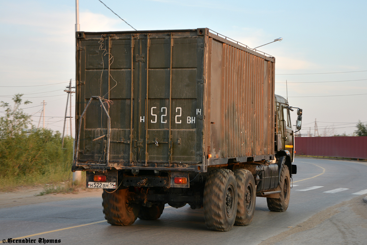 Саха (Якутия), № Н 522 ВН 14 — КамАЗ-4410