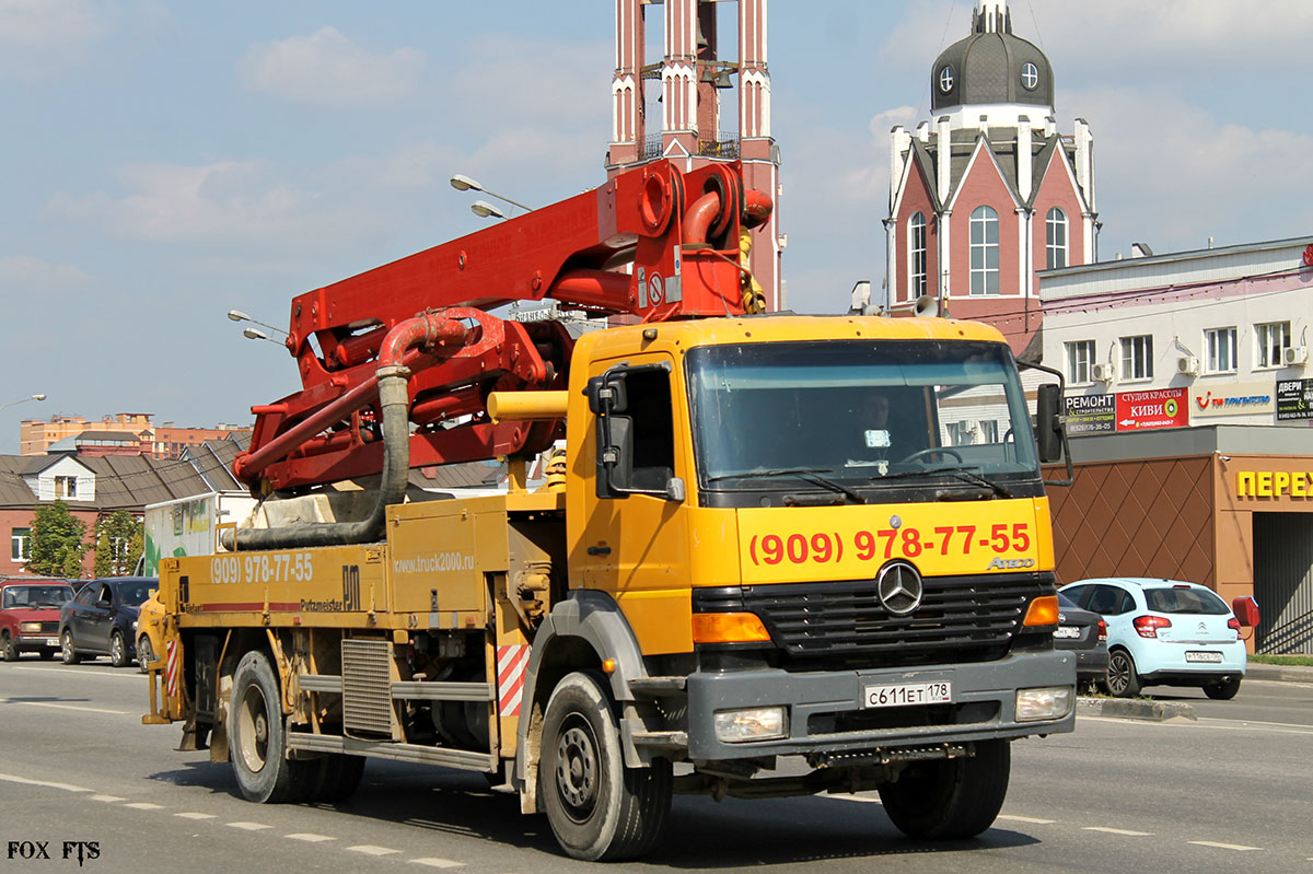 Санкт-Петербург, № С 611 ЕТ 178 — Mercedes-Benz Atego (общ.м)