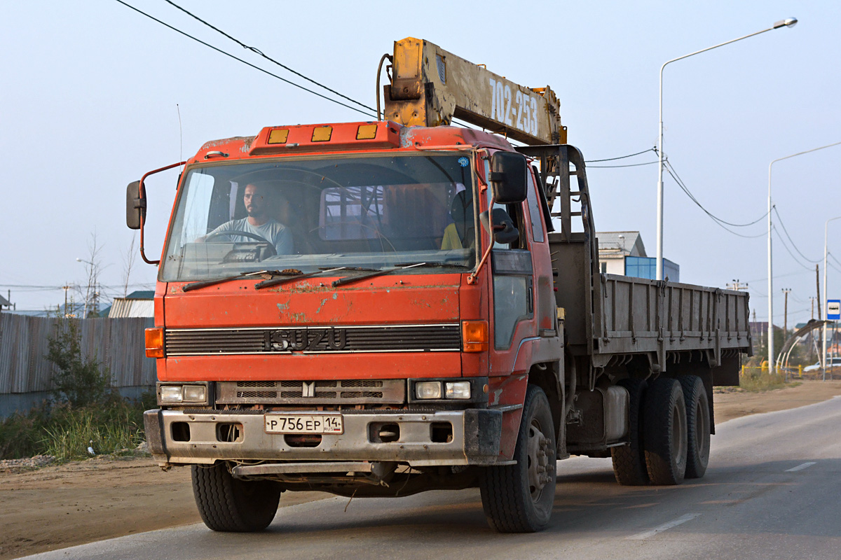 Саха (Якутия), № Р 756 ЕР 14 — Isuzu V340