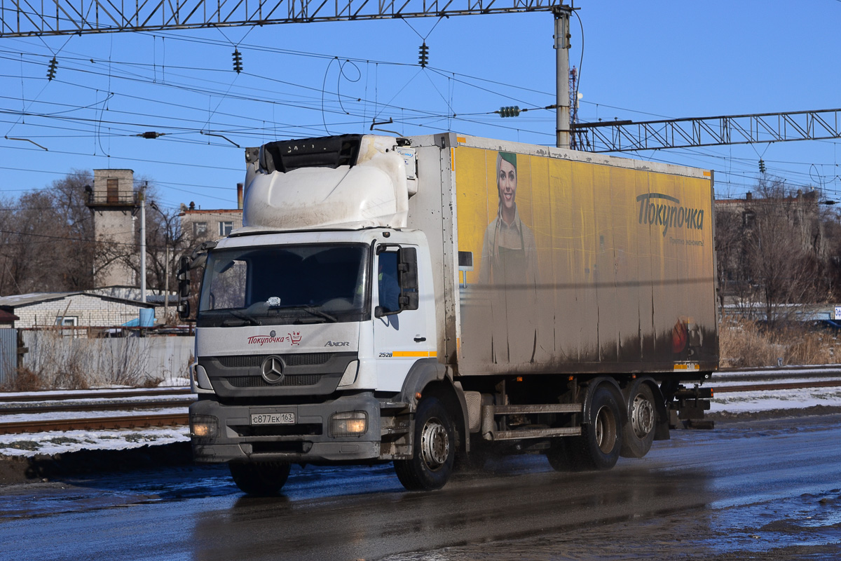 Волгоградская область, № С 877 ЕК 163 — Mercedes-Benz Axor 2528