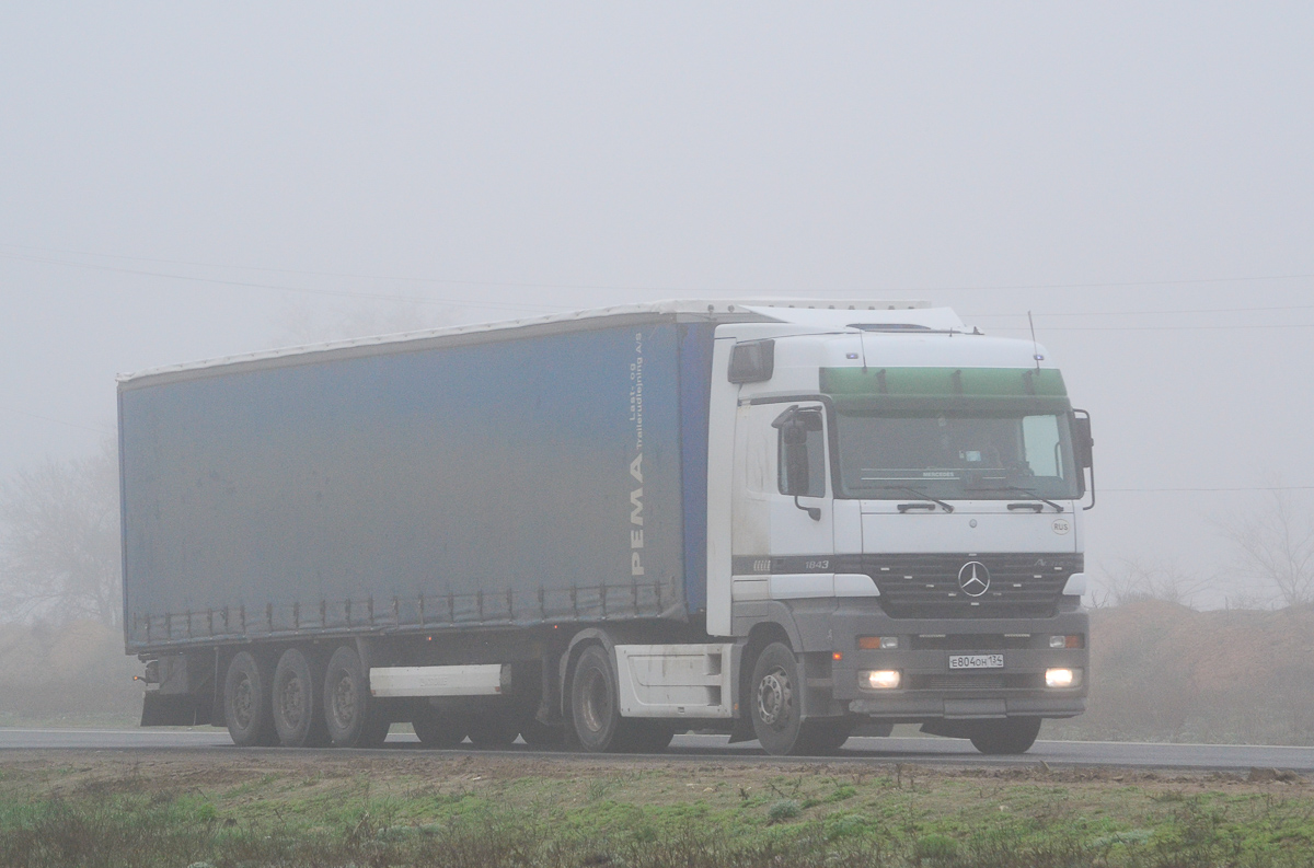 Волгоградская область, № Е 804 ОН 134 — Mercedes-Benz Actros ('1997) 1843