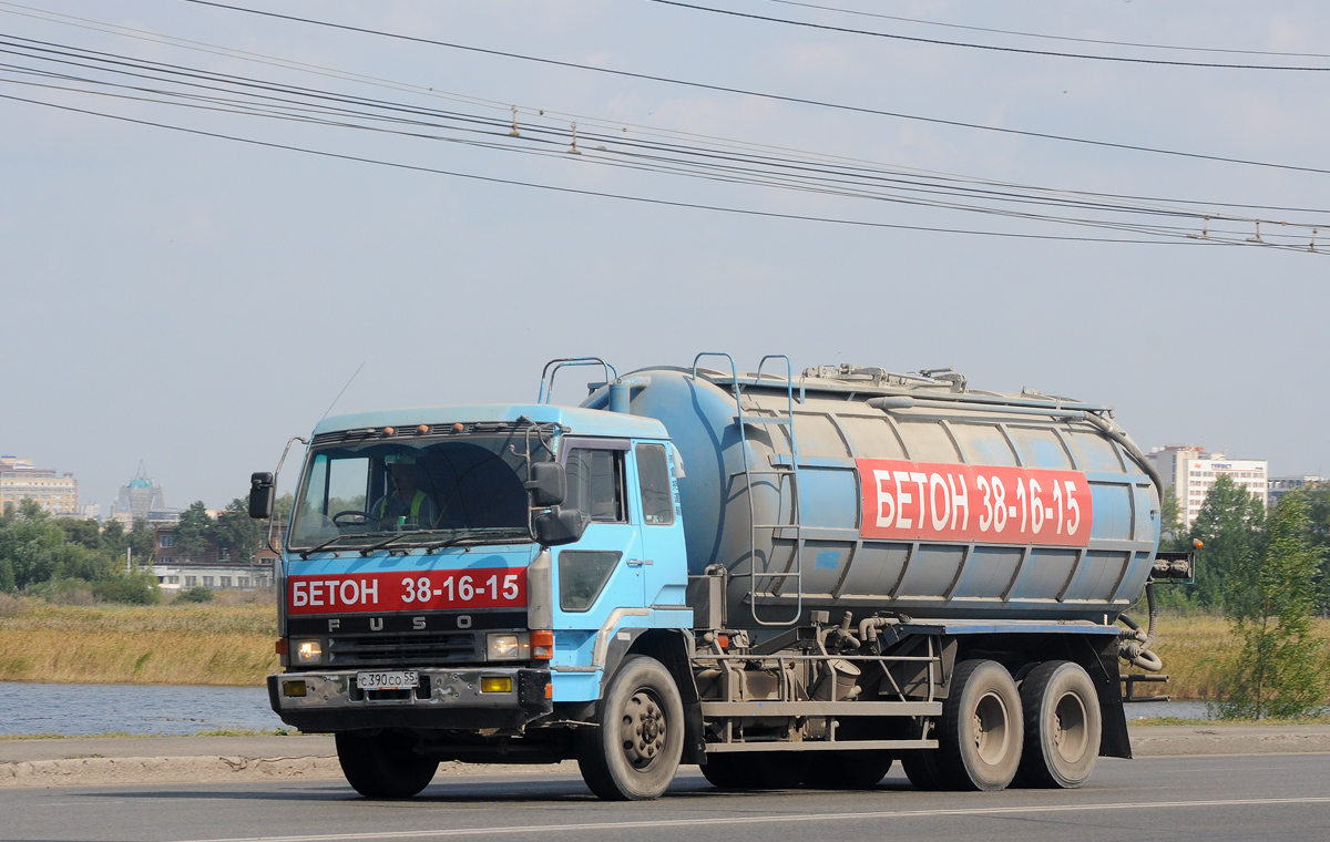 Омская область, № С 390 СО 55 — Mitsubishi Fuso (общая модель)