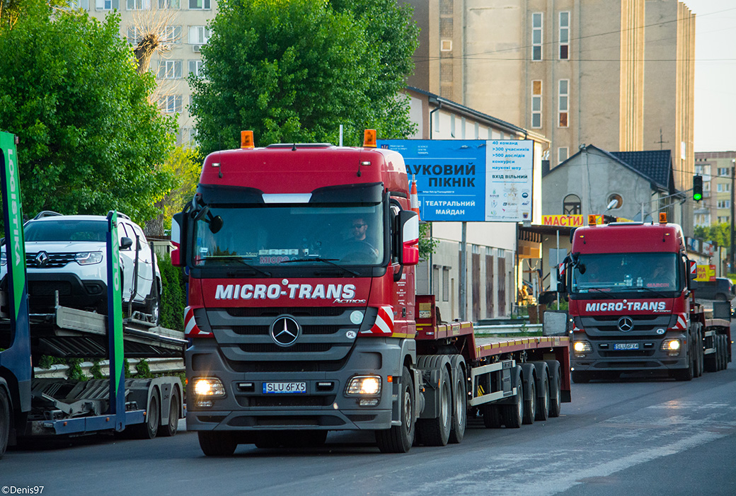 Польша, № SLU 6FX5 — Mercedes-Benz Actros ('2009)