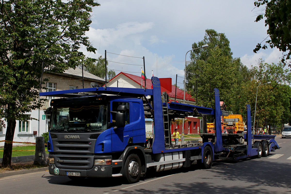 Литва, № DEM 390 — Scania ('2004) P420